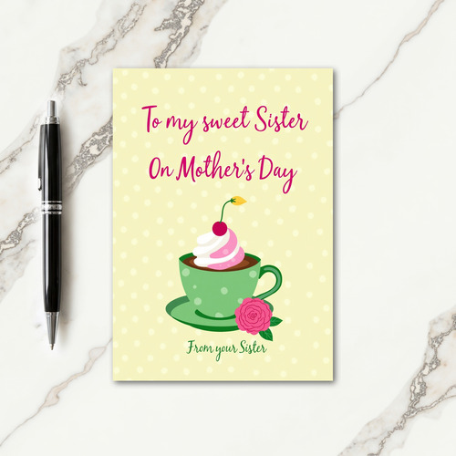 Emerald Cup Mothers Day Card