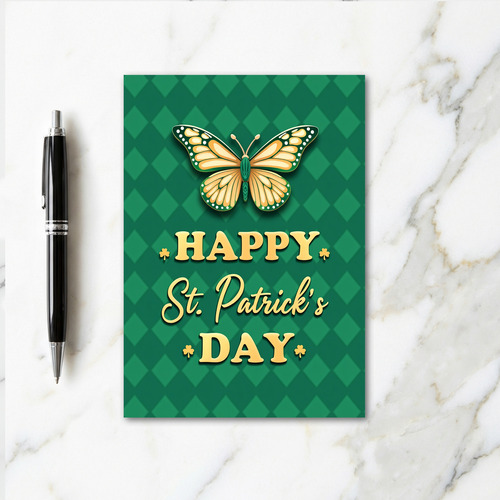 Emerald Diamond Happy Day Card