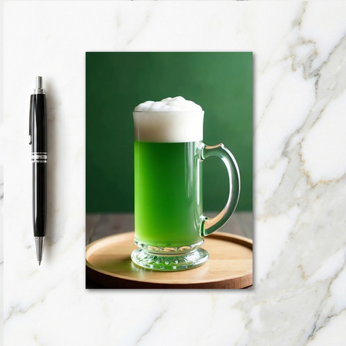 Emerald Drink Celebration Card