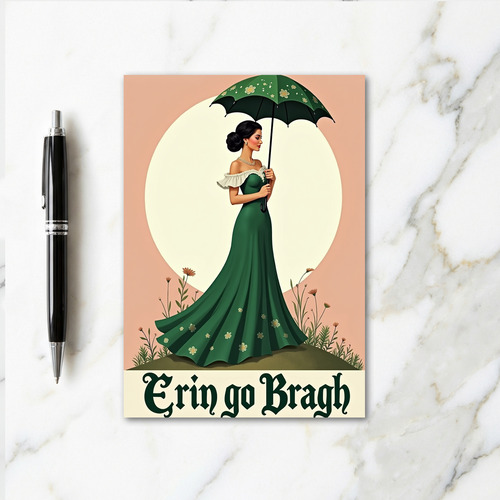 Emerald Elegance Irish Pride Card