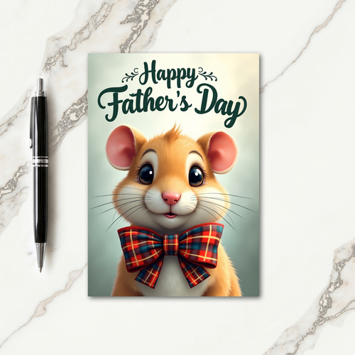 Emerald Fathers Day Greeting Card