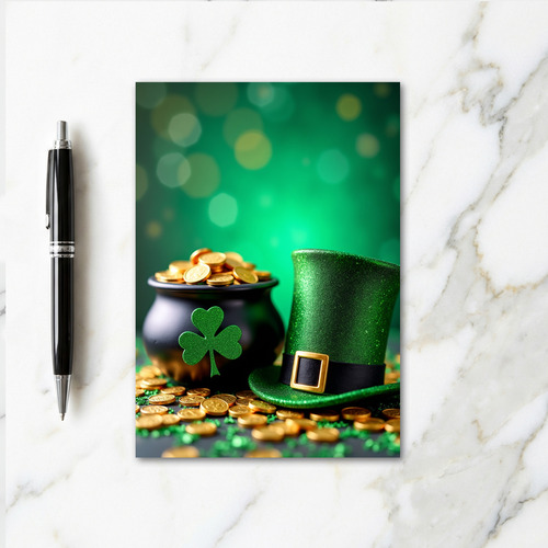 Emerald Green Pattern Card