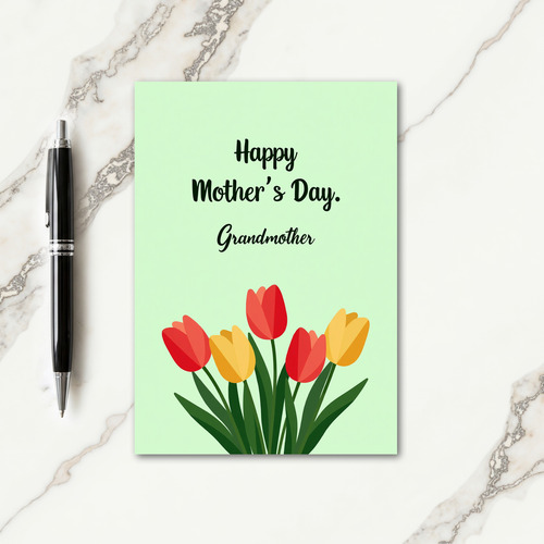 Emerald Happy Mothers Day Card