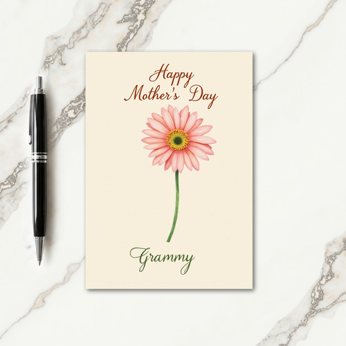 Emerald Heart Mothers Day Card
