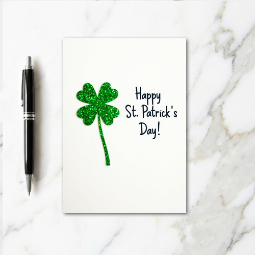 Emerald Heart Pattern Card