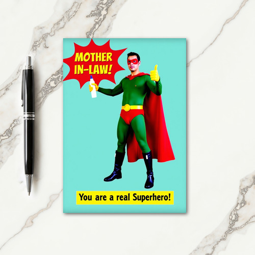 Emerald Hero Motherinlaw Card