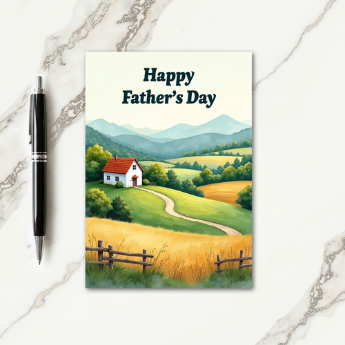 Emerald Hills Fathers Day Card