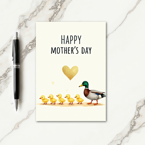 Emerald Mothers Day Bird Card