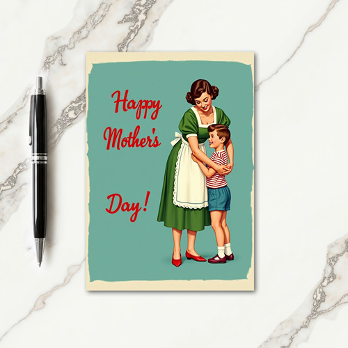 Emerald Mothers Day Joy Card