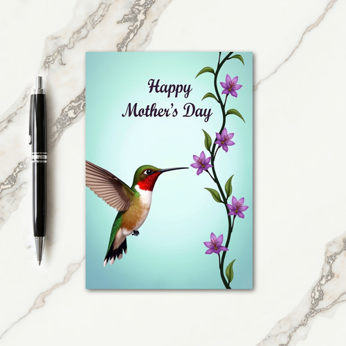 Emerald Mothers Day Scene Card