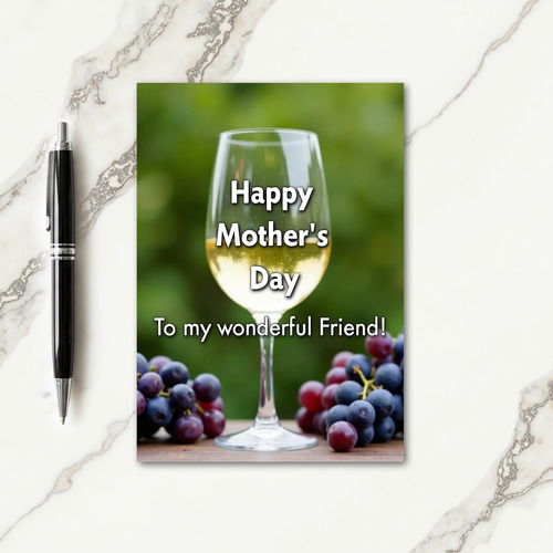 Emerald Mothers Day Toast Card