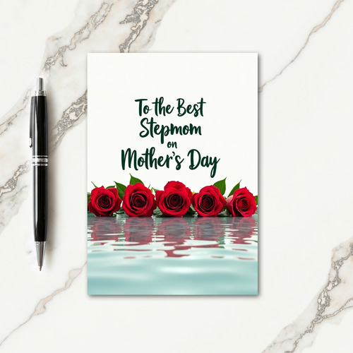 Emerald Script Loving Mothers Day Card