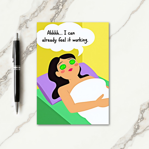Emerald Spa Mothers Day Card