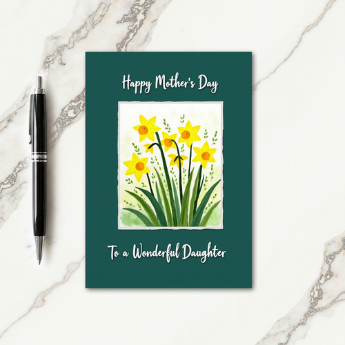 Emerald Spring Mothers Day Card