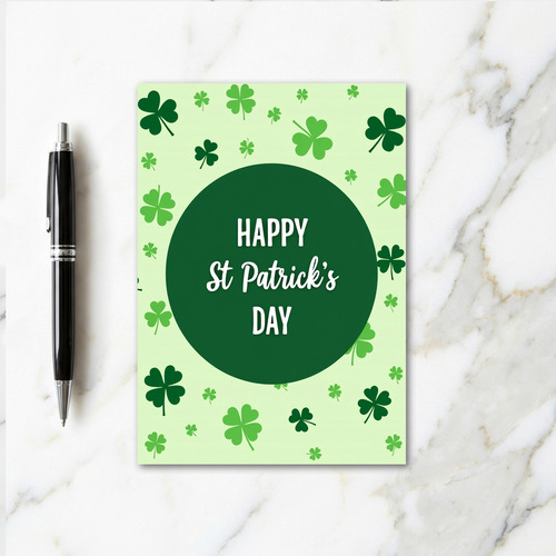 Emerald St Patricks Day Card
