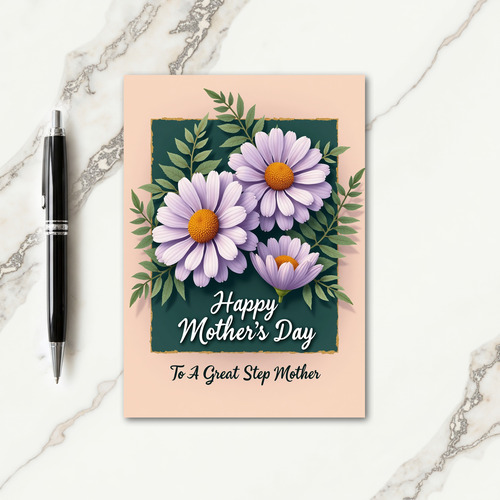 Emerald Teal Mothers Day Card