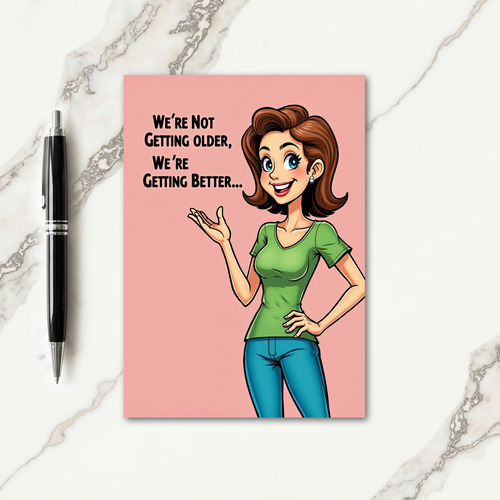 Empowered Woman Birthday Card