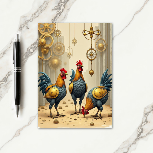 Enchanted Automaton Birds Card thumbnail