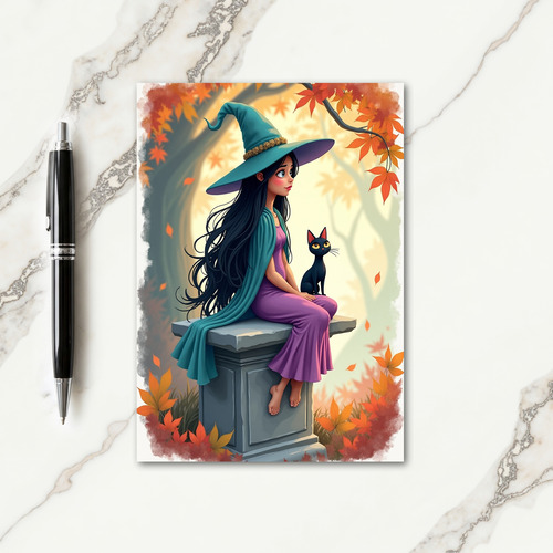 Enchanted Autumn Magic Card