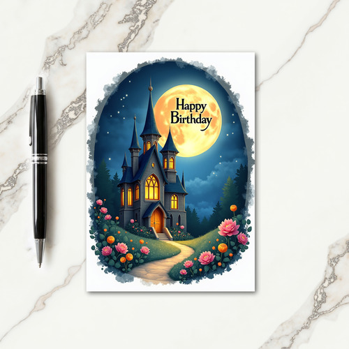 Enchanted Birthday Card