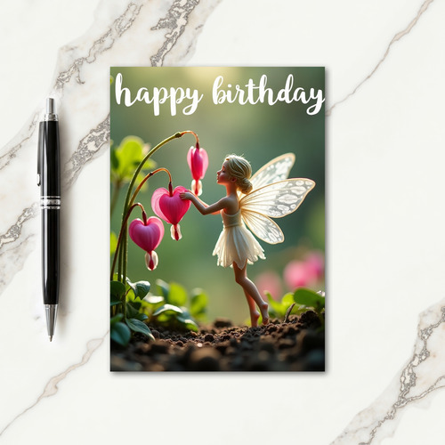 Enchanted Garden Birthday Card