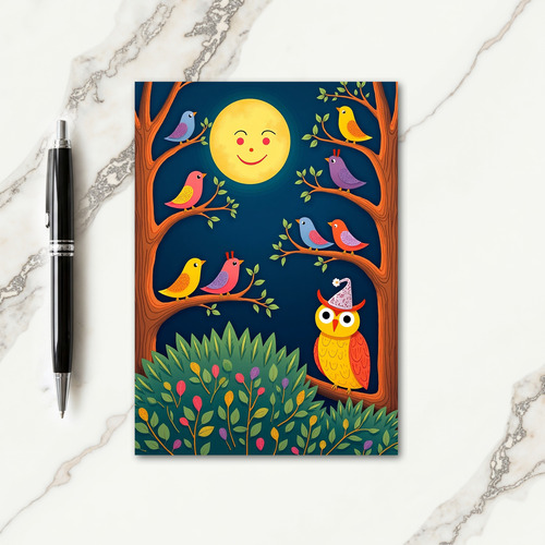 Enchanted Moonlit Party Card thumbnail