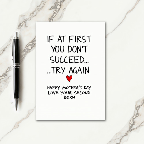 Encouraging Mothers Day Card
