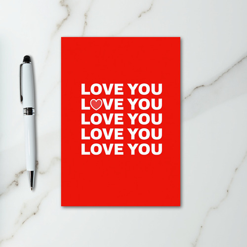 Endless Love You Card