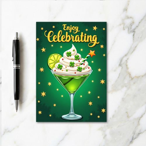 Enjoy Celebrating Drink Card