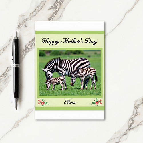Equid Mothers Day Scene Card