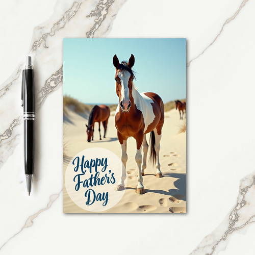 Equine Fathers Day Card