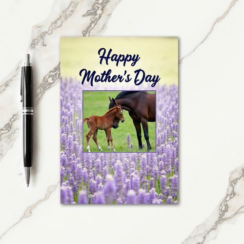 Equine Mothers Day Card