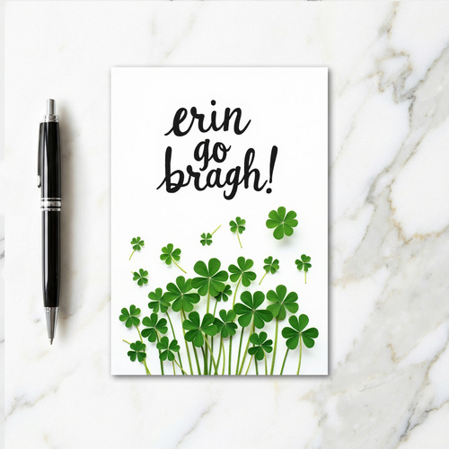 Erin Go Bragh Forever Card