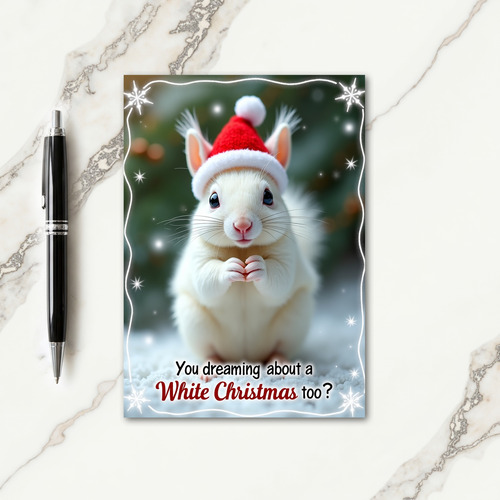 Ethereal Creature Christmas Card
