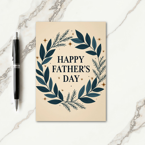 Ethereal Fathers Day Sparkle Card