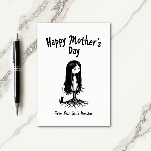 Ethereal Mothers Day Art Card