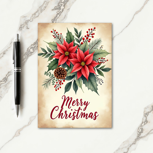 Evergreen Christmas Card