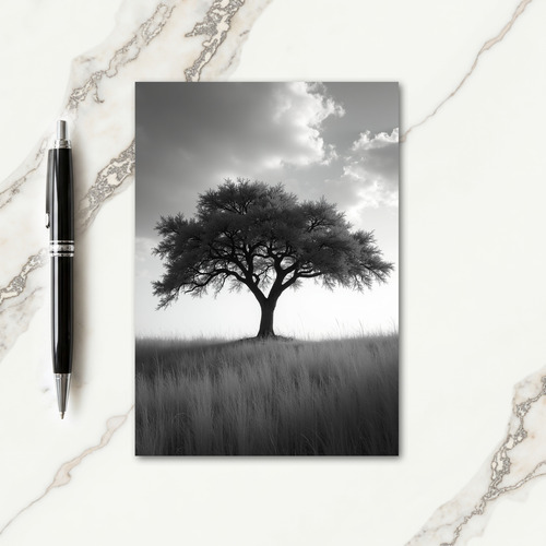Evocative Tree Birthday Card