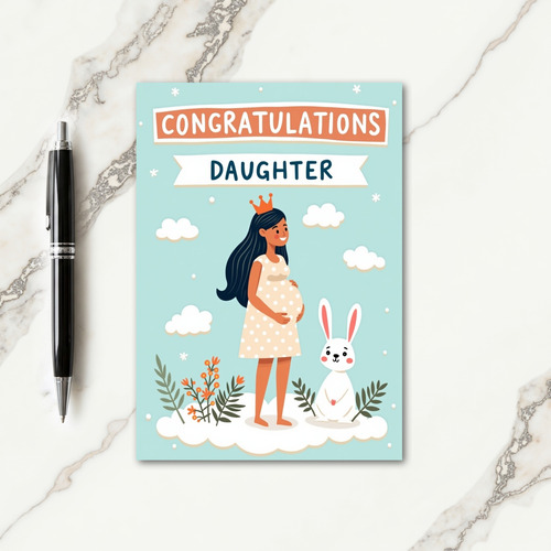 Expecting Joy Daughter Card