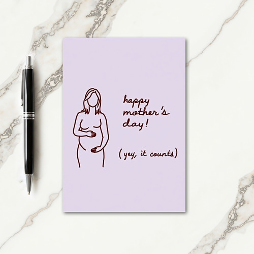 Expecting Mother Love Card