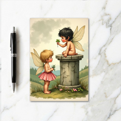 Fairy Friends Clover Gift Card