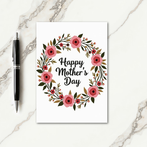 Family Floral Celebration Card