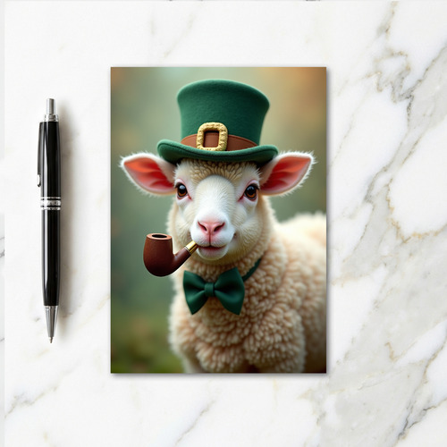Fancy Lambs Irish Charm Card