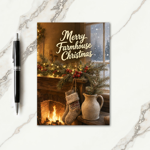 Farmhouse Christmas Cards