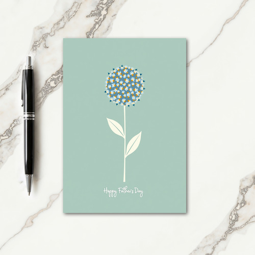 Fathers Day Bloom Graphic Card