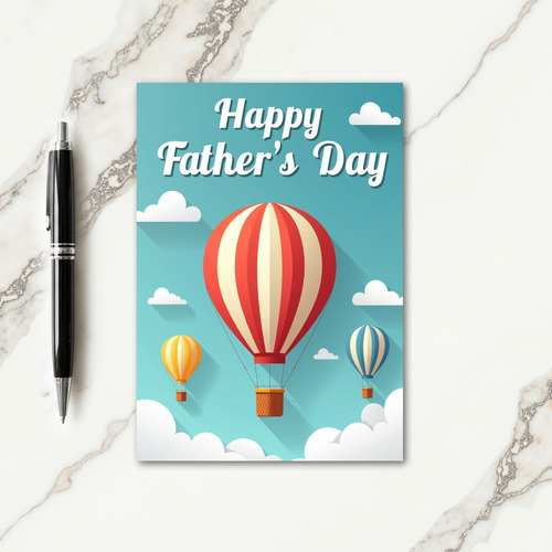 Fathers Day Flight Of Love Card