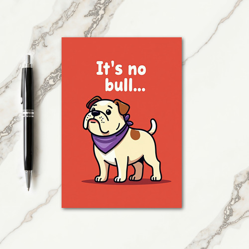 Fathers Day Pet Portrait Design Card