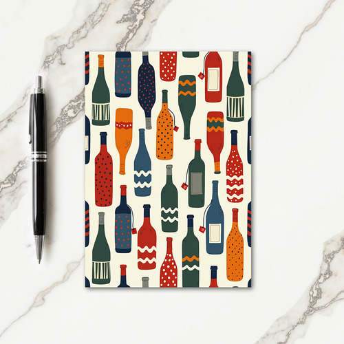 Fathers Day Rustic Drink Card