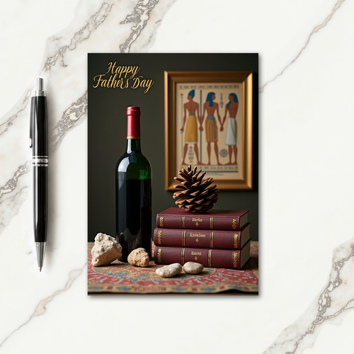 Fathers Day Still Life Card