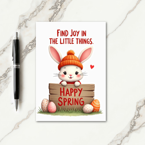 Faux Craft Happy Spring Card
